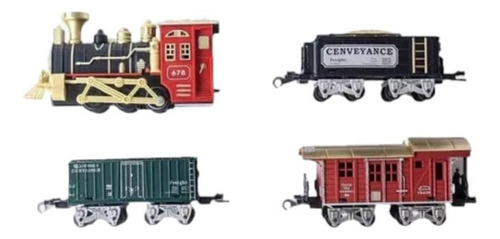 Tren Eléctrico Luz Y Sonido Juguete Navideño