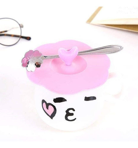 6 Fundas De Vidrio De Silicona Para Tazas, Tapas, Reutilizab