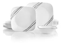 Comprar Set De Vajilla 18 Piezas Corelle Diseño De Esbozo Simple