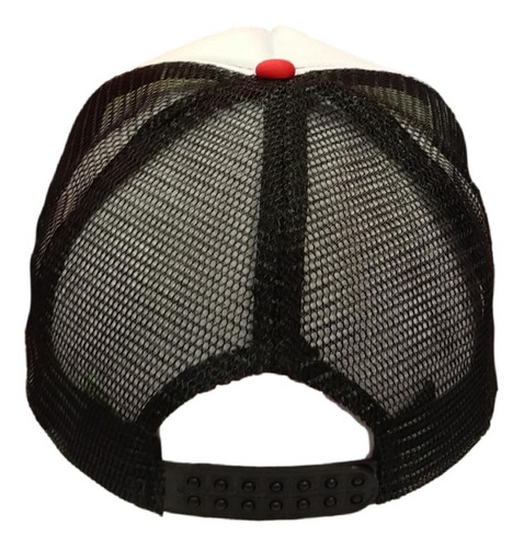 Imagen 6 de 7 de Gorra Trucker Torre Bordada Huracán Tricolor Infantil