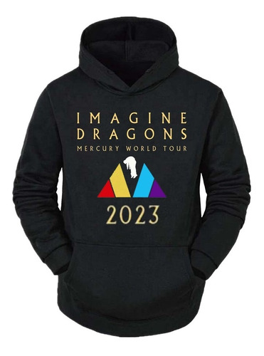 Buzo Canguro De Imagine Dragons / Logo / Rock Internacional