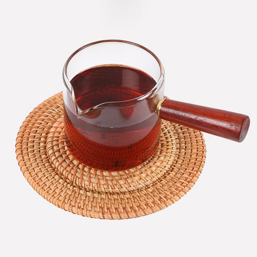 5 Posavasos De Ratán Natural, Posavasos Para Sartenes