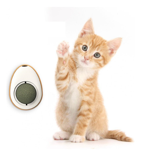 Bola interactiva Catnip Cat Herb Ball Lambe para colorear huevos