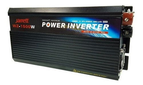 Conversor Inversor Dc 12v A Ac 110v De 1500w Portátil