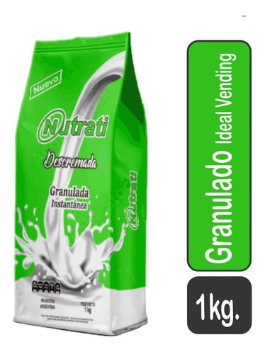 Leche En Polvo X 1kg Descremada Ideal Vending / 