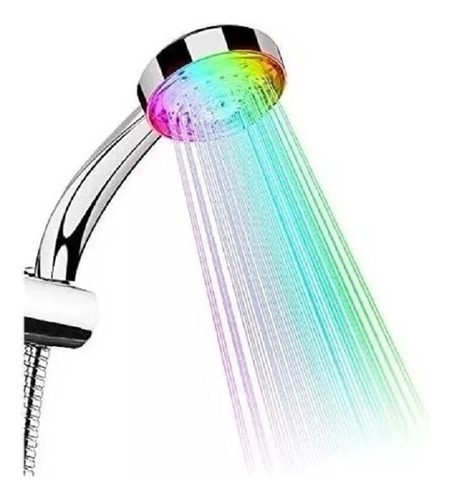 Ducha  Led Con Luz  De Colores