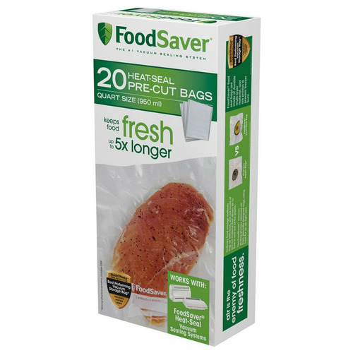 39 Bolsas Foodsaver Tamaño Quart (950 Ml)