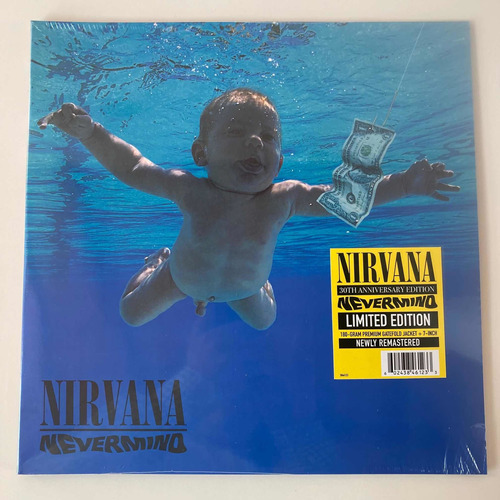 Nirvana - Nevermind 30th  1lp + 7  Limited Edition 2 Vinilos