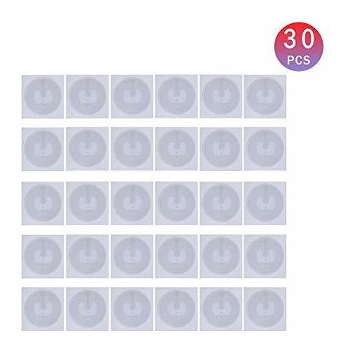 Thonsen 30pcs Ntag215 Nfc Stickers Redondas 25mm (1 Pulgada)