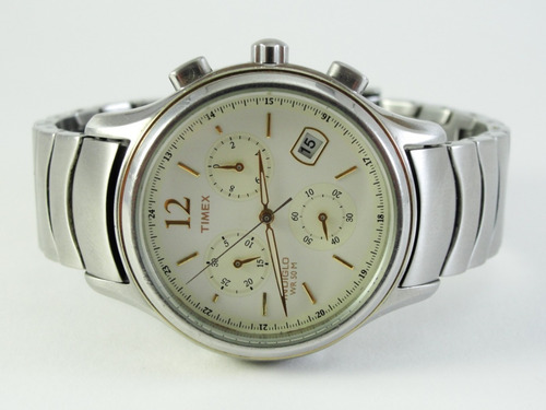 Relógio Timex Masculino Mod: Indiglo - Wr 50 - Cronógrafo