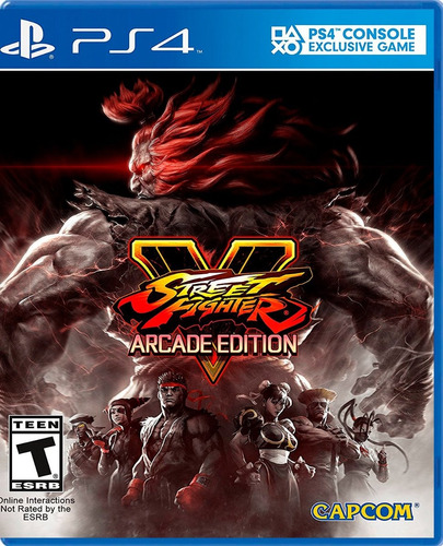 Street Fighter V Arcade Edition  Ps4 Fisico/ Mipowerdestiny
