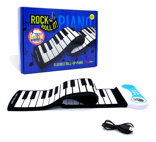 Rock And Roll It - Piano. Teclado De Piano De Juguete Clás.