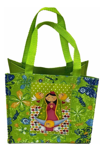 35 Recuerdo Virgencita Bolsita Virgen Caricatura