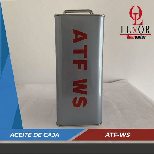 Aceite De Transmisión O Caja. Atf-ws Toyota 4 Litros