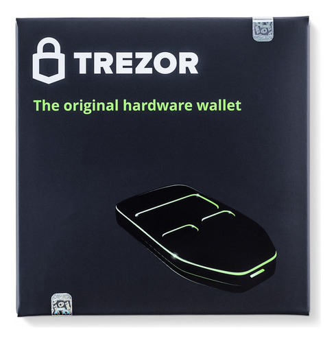 Pack Trezor One Billetera Cripto + Funda Azul Y Lanyard