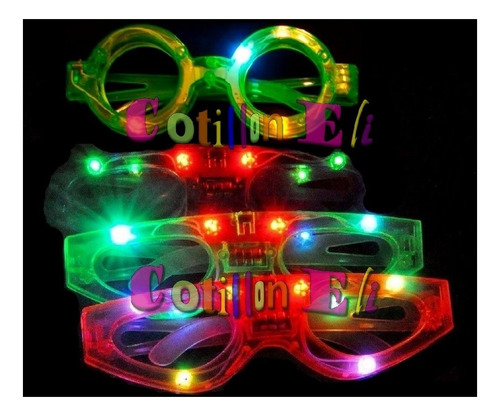 Pack 80 Anteojos Cotillon Luminoso . Modelos Varios.