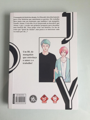 Joy + Joy 2 - Mangá - Editora New Pop (Usado)