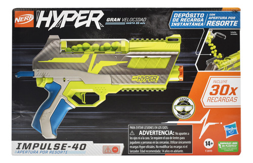 Nerf Hyper Impulse-40 30 Recargas Hasbro