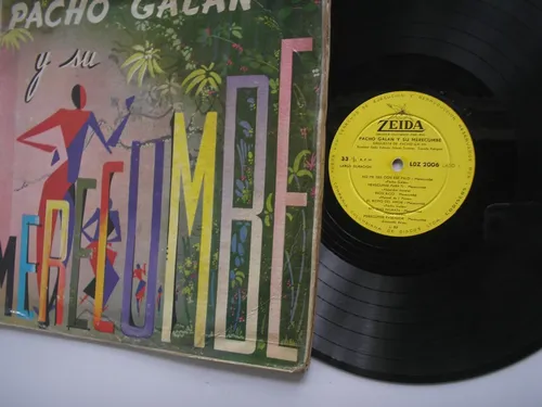 Pacho Galan Orquesta Y Su Merecumbe Lp Vinilo Colombia 1958 (Usado)