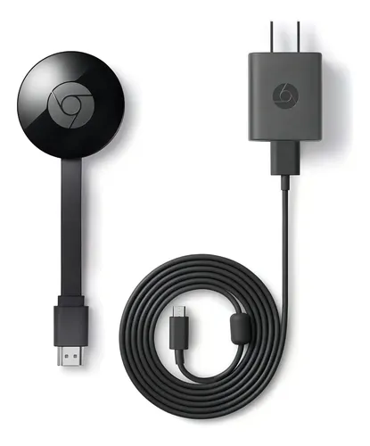 Google Chromecast HD NC2-6A5 Full HD preto - Bom (Recondicionado