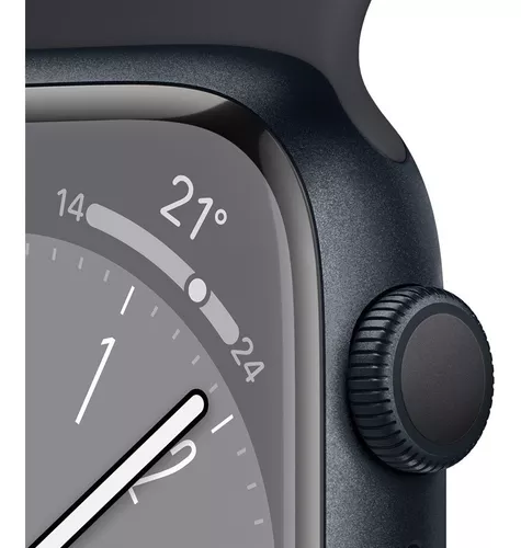 Apple Watch Series 7 GPS 45mm Alumínio Meia-noite