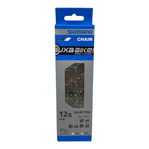 Corrente Shimano Slx Cn-m7100 126l 12v C/ Quick Link