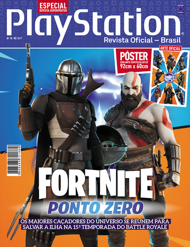 Superpôster Playstation - Fortnite Ponto Zero, De Editora Europa. Editorial Europa, Capa Mole, Edição 2021-03-01 00:00:00 Em Português