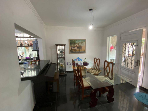 Imagem 4 de 25 de Casa Com 5 Dormitórios Para Alugar, 300 M² Por R$ 10.000,00/mês - Embaré - Santos/sp - Ca1460