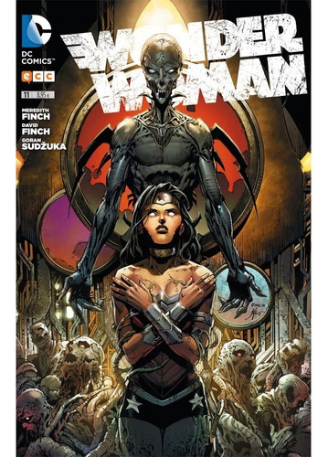 Wonder Woman No. 11, De David Finch. Editorial Ecc, Tapa Pasta Blanda En Español, 2015