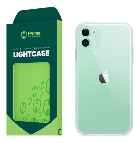 Capa Case Capinha Hprime Lightcase Transparente P/ iPhone 11