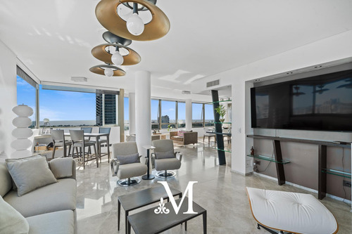 Venta Penthouse, Departamento 5 Ambientes Vista Al Rio, 3 Coch, Full Amenities , Las Cañitas