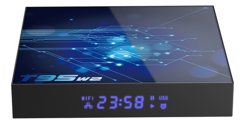 Caja De Tv T95w2 De 36 G: Wifi 4k/5 G, Decodificación Av1, C