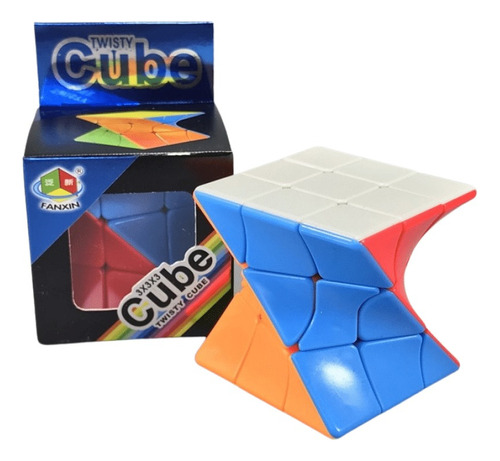 Cubo Rubik Twist 3x3 Torcido Espiral Fanxin Stickerless