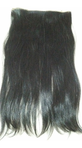  3 Capas Cortinas Cabello Natural 35 Cms Larg X 20 Cms Ancho