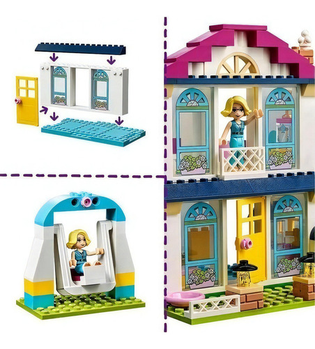 Lego Friends 41398 - A Casa De Stephanie 170 Peças