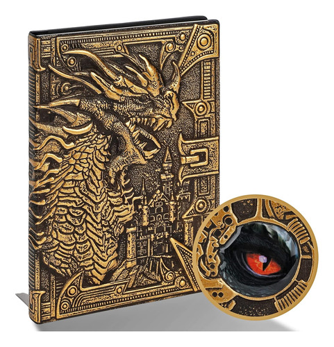 Cuaderno De Escritura 3d Dragon Dnd, Cuaderno De Cuero ...