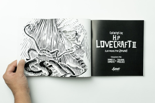 Imagen 4 de 9 de Cuentos De Hp Lovecraft Ilustrados 2 - Avanti
