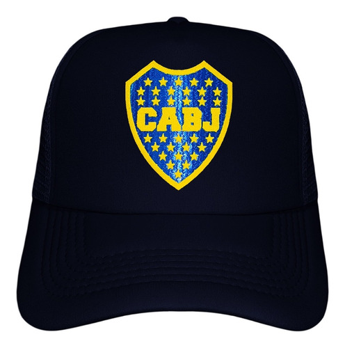 Gorra Trucker Boca Juniors Escudo Argentina