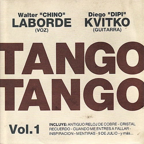 Chino Laborde Dipi Kvitko - Tango Tango 1 -cd