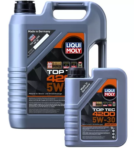 Aceite de motor LIQUI MOLY TOP TEC 4200 5W30 5L 