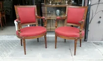 Comprar Hermoso Par De Sillones Estilo Frances Luis Xvi Jansen