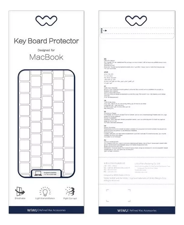 Primera imagen para búsqueda de protector de teclado asus