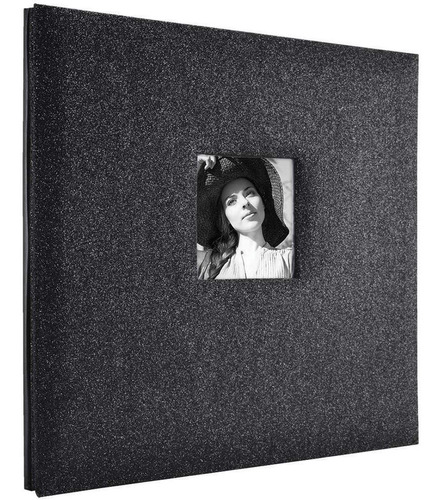 Mcs Black Diamond Glitter Ampliable Scrapbook Diez 12 X 12 P