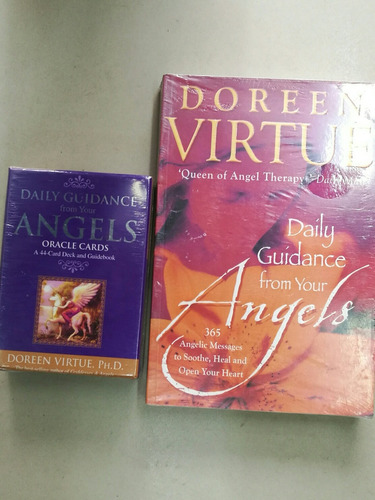 Daily Guide From Your Angels Libro + Cartas Usados 8/10