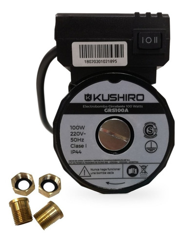 Bomba Presurizadora Kushiro Gsr100a 100w 3/4puLG 30l/h 8m