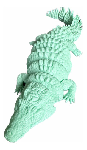 Juguete Cocodrilo Articulado Deco Regalos Animales Reptiles