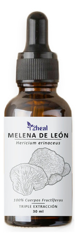 2heal, Melena De León Sublingual Triple Extracción (30ml)