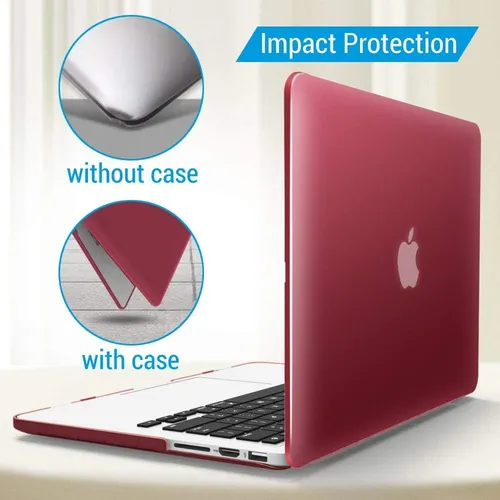 Ibenzer Funda Dura Con Teclado Para Macbook Pro 13 A1425 A15