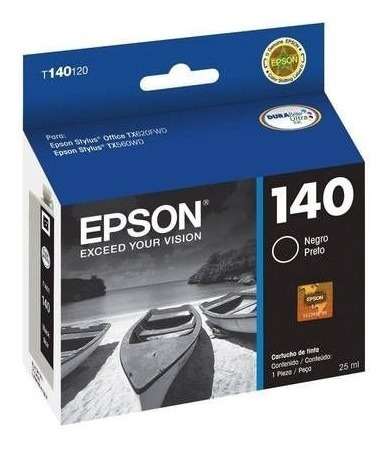 Cartucho Epson 140 Negro Tx560, Tx620, T42w