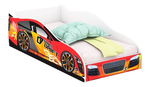 Mini Cama Carro Infantil Drift 150x70cm